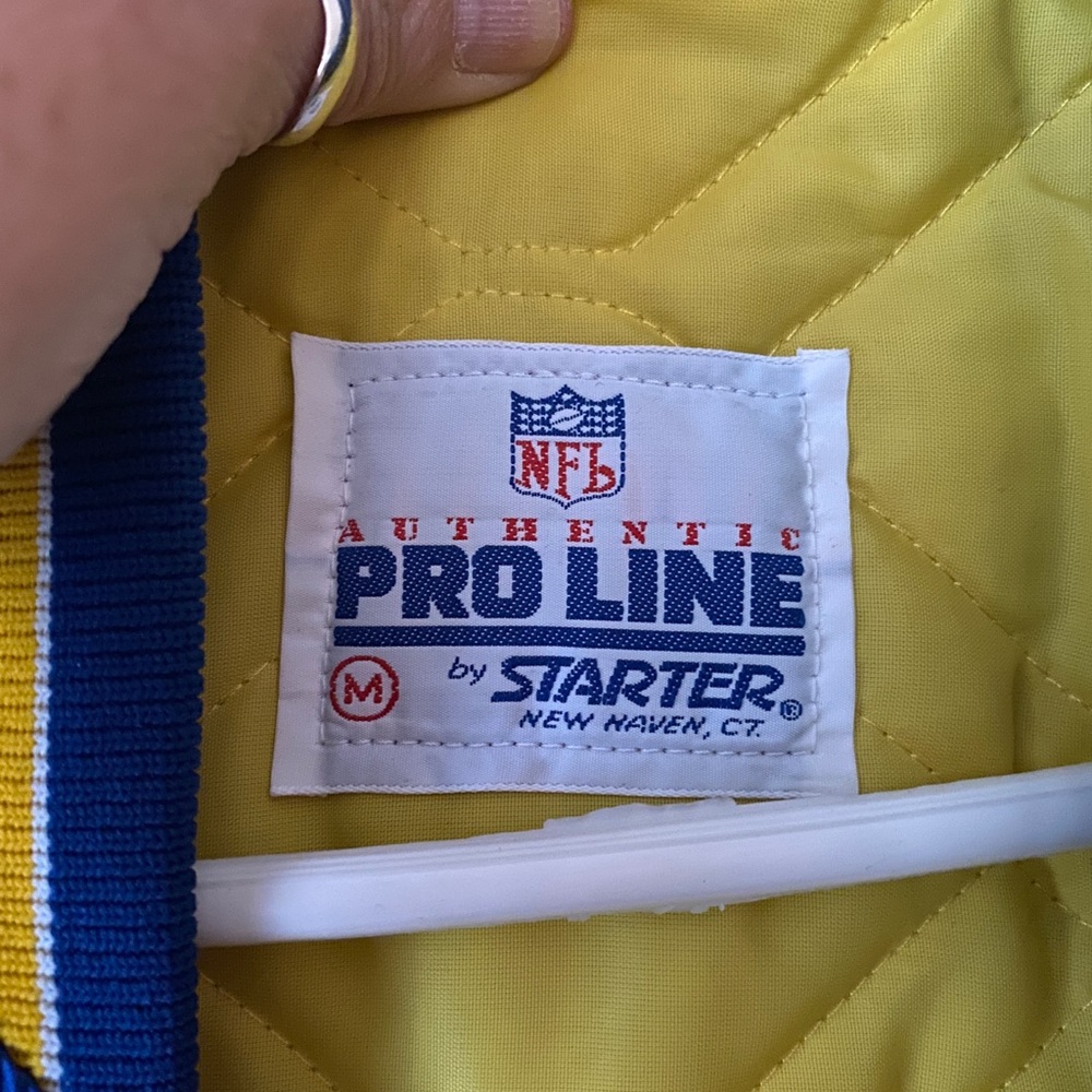 Vintage Los Angeles Rams Satin Jacket - Picture 6 of 7